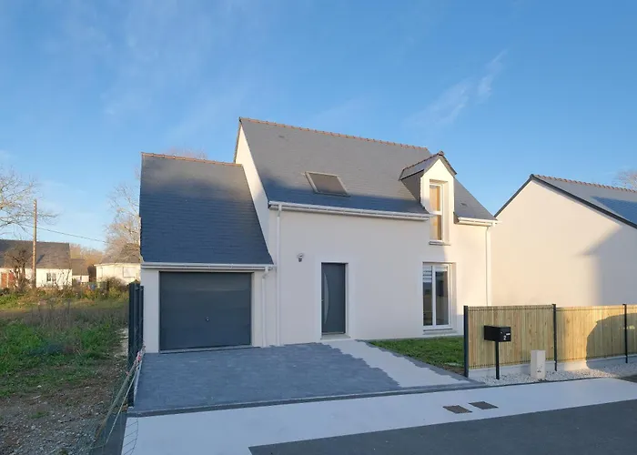 Tatil Evi La Brise Tropicale - Belle Maison Avec Jardin Assérac