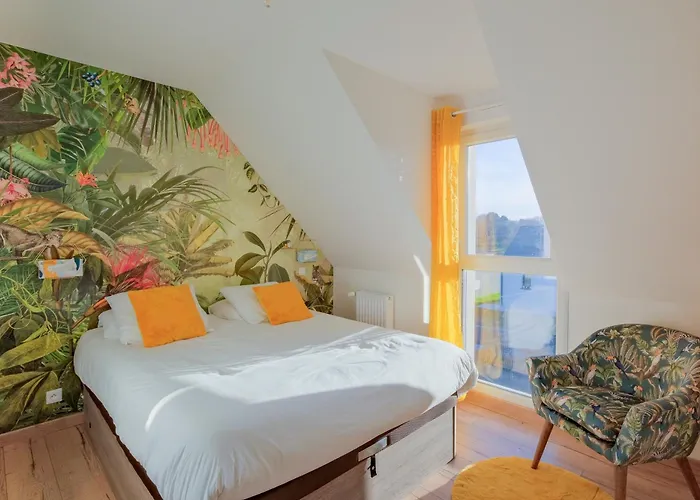 La Brise Tropicale - Belle Maison Avec Jardin Assérac